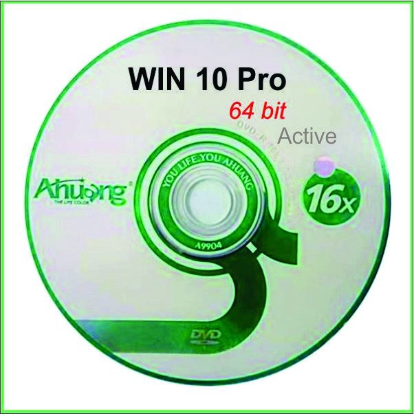 Bộ DVD Cài WIN 10 Pro 64 bit Activate