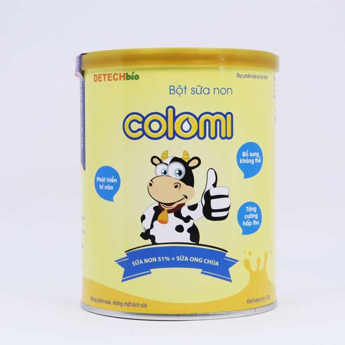 Sữa non Colomi 51% sữa non được nhập khẩu từ Mỹ cho bé hộp 350gr