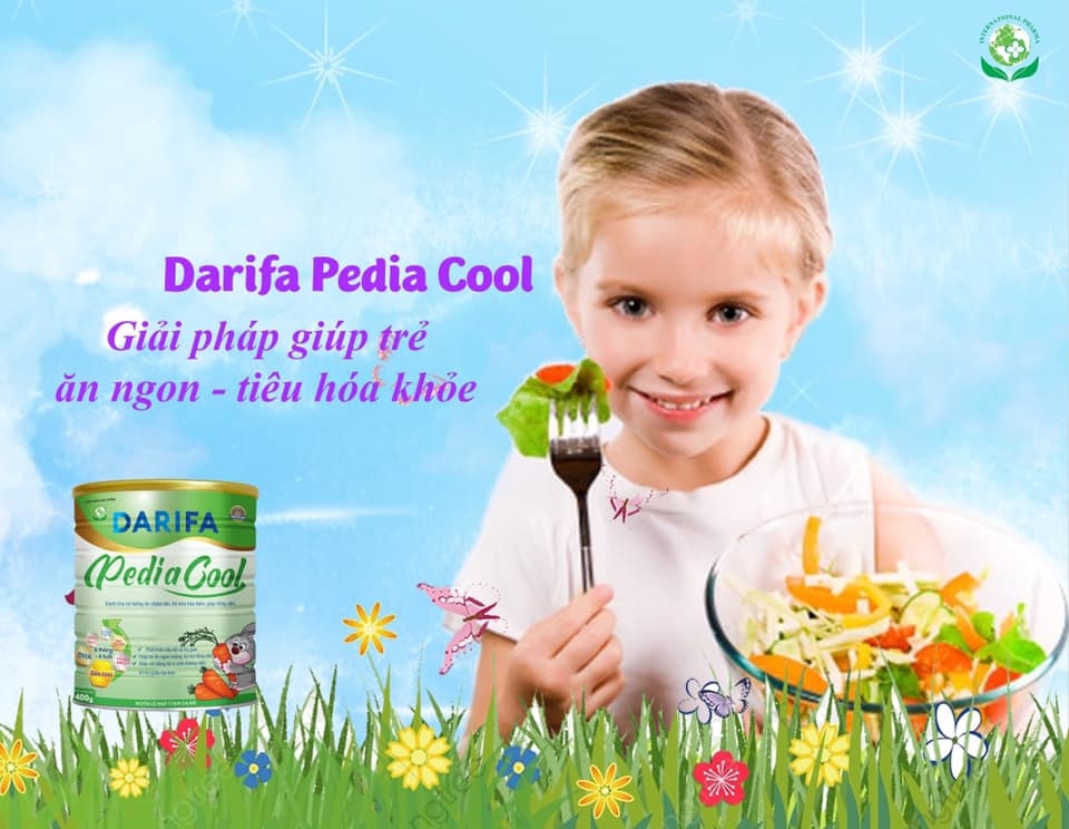 sữa dành cho trẻ biếng ăn, tiêu hóa kém Darifa Pedia 900g