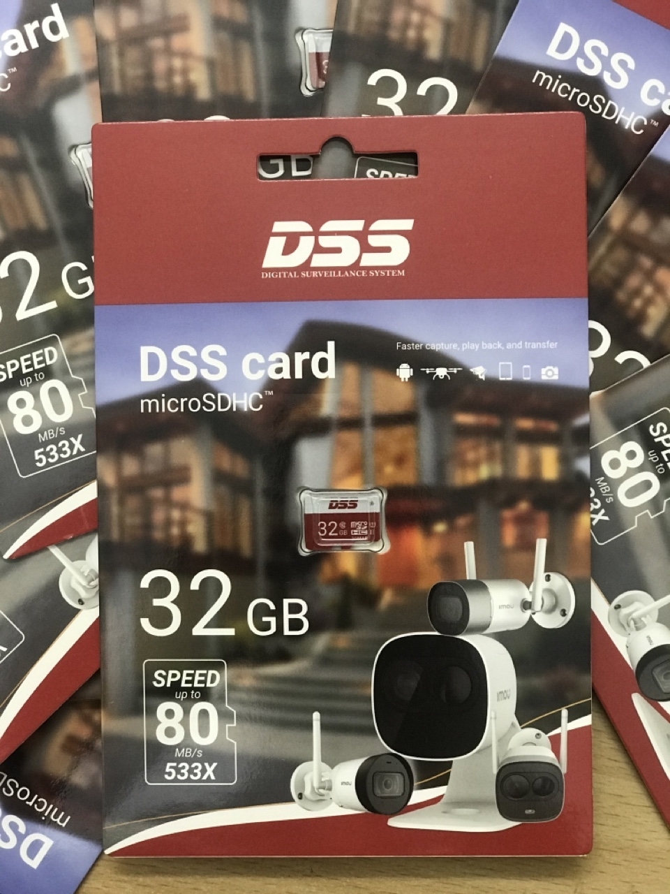 Thẻ nhớ 32GB DSS tốc độ cao chuyện dụng cho Camera IMOU, DAHUA, EZVIZ, HIKVISION, YOSSE, Smartphone, loa đài
