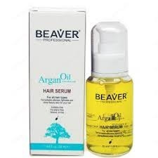 Dưỡng bóng tinh chất Argan - Argan oil hair Serum Beaver 50ml