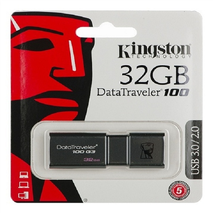 USB KINGSTON 32G 3.0 DT100G3