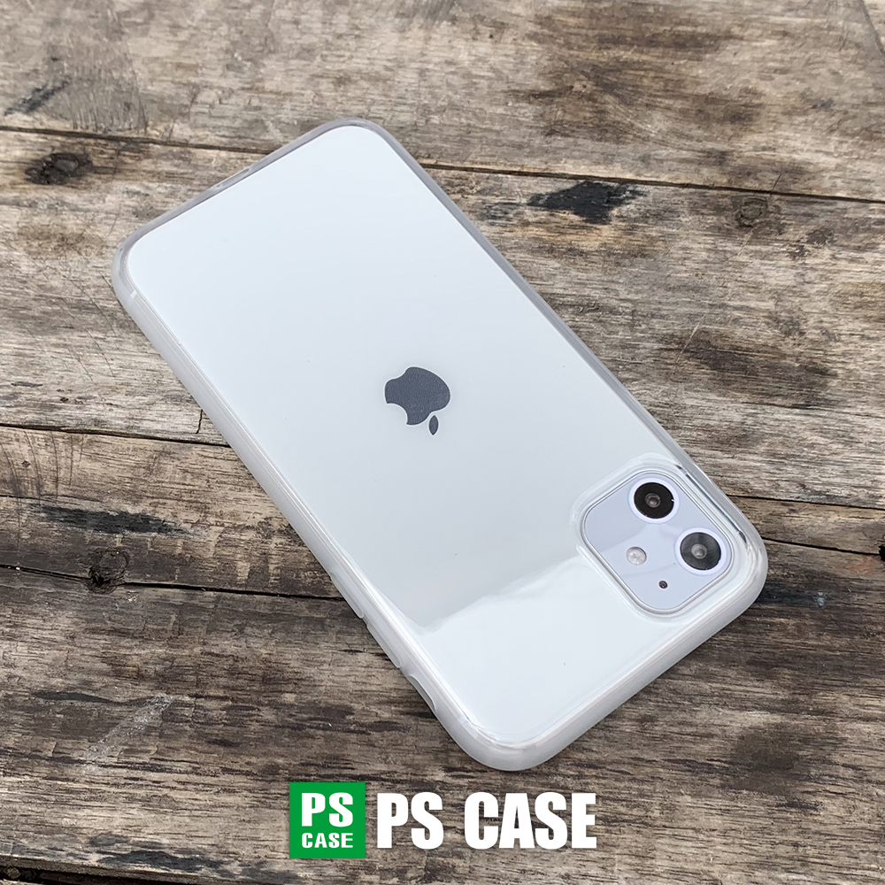 Ốp lưng dẻo chống sốc cao cấp dành cho iPhone 11 - Màu trắng mờ - PS Case Phân Phối