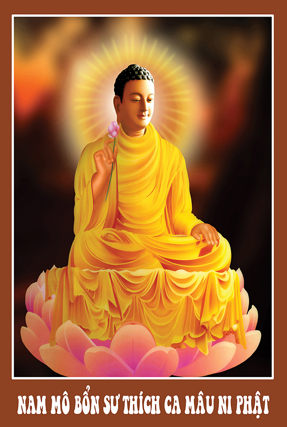 Tranh Phật Thích Ca Mâu Ni HP_2497 - 40 x 60
