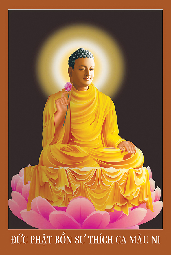 Tranh Phật Thích Ca Mâu Ni HP_2489 - 40 x 60