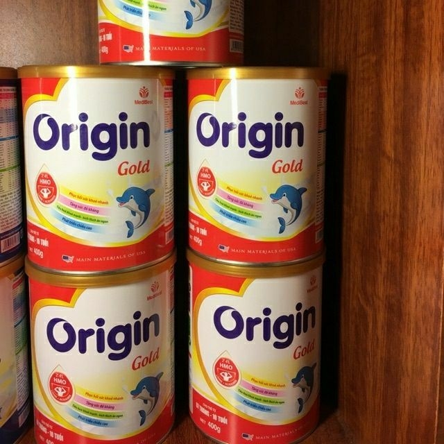 Sữa Origin Gold 400g- dinh dưỡng cho trẻ ốm yếu, suy dinh dưỡng, sức đề kháng kém