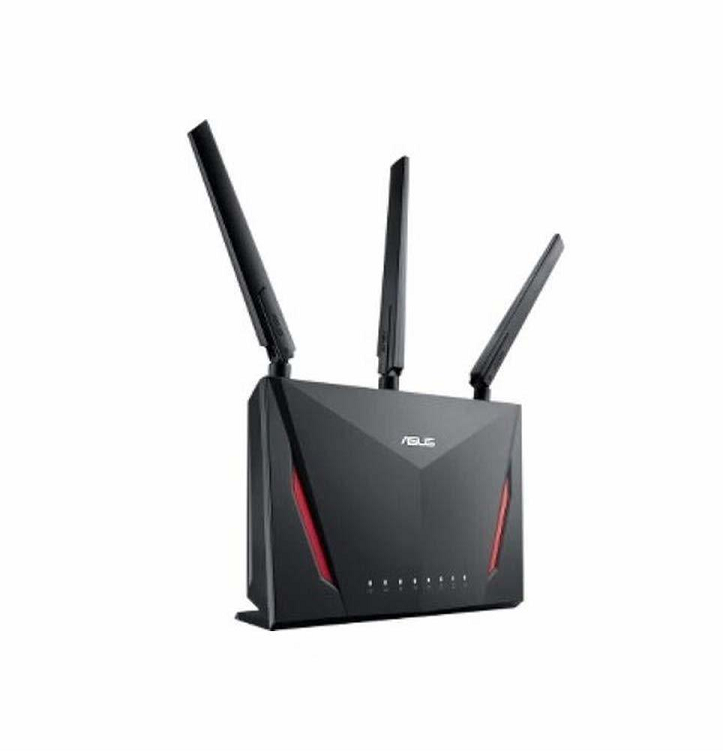 ASUS RT-AC86U Router wifi băng tần kép, chuẩn AC2900 (Hệ thống mạng AiMesh cho gaming, Công nghệ AiProtection từ Trend Micro)
