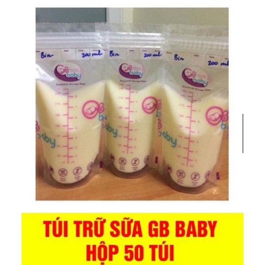 Túi trữ sữa GB BABY 250ml ( túi 50 chiếc)