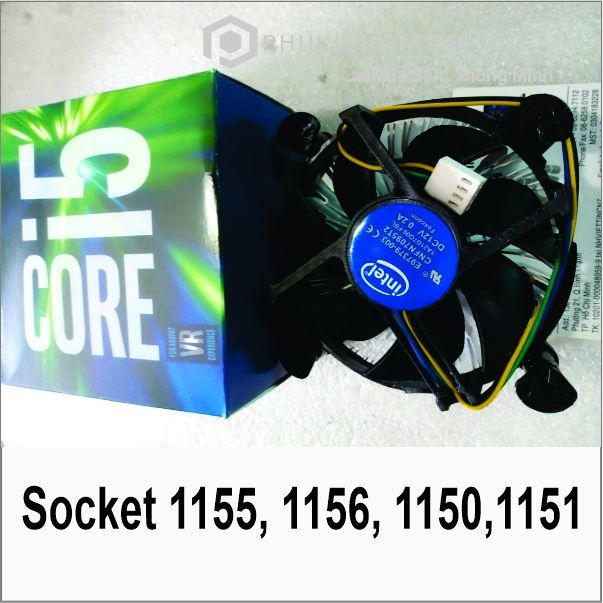 Quạt tản nhiệt CPU socket 1155, 1150, 1151, 1156 _ Fan zin giá rẻ