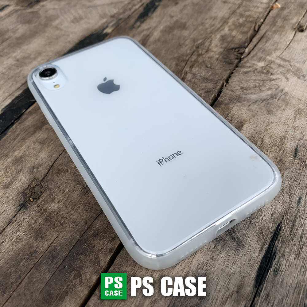 Ốp lưng dẻo trắng mờ chống sốc cao cấp dành cho iPhone XR - PS Case phân phối