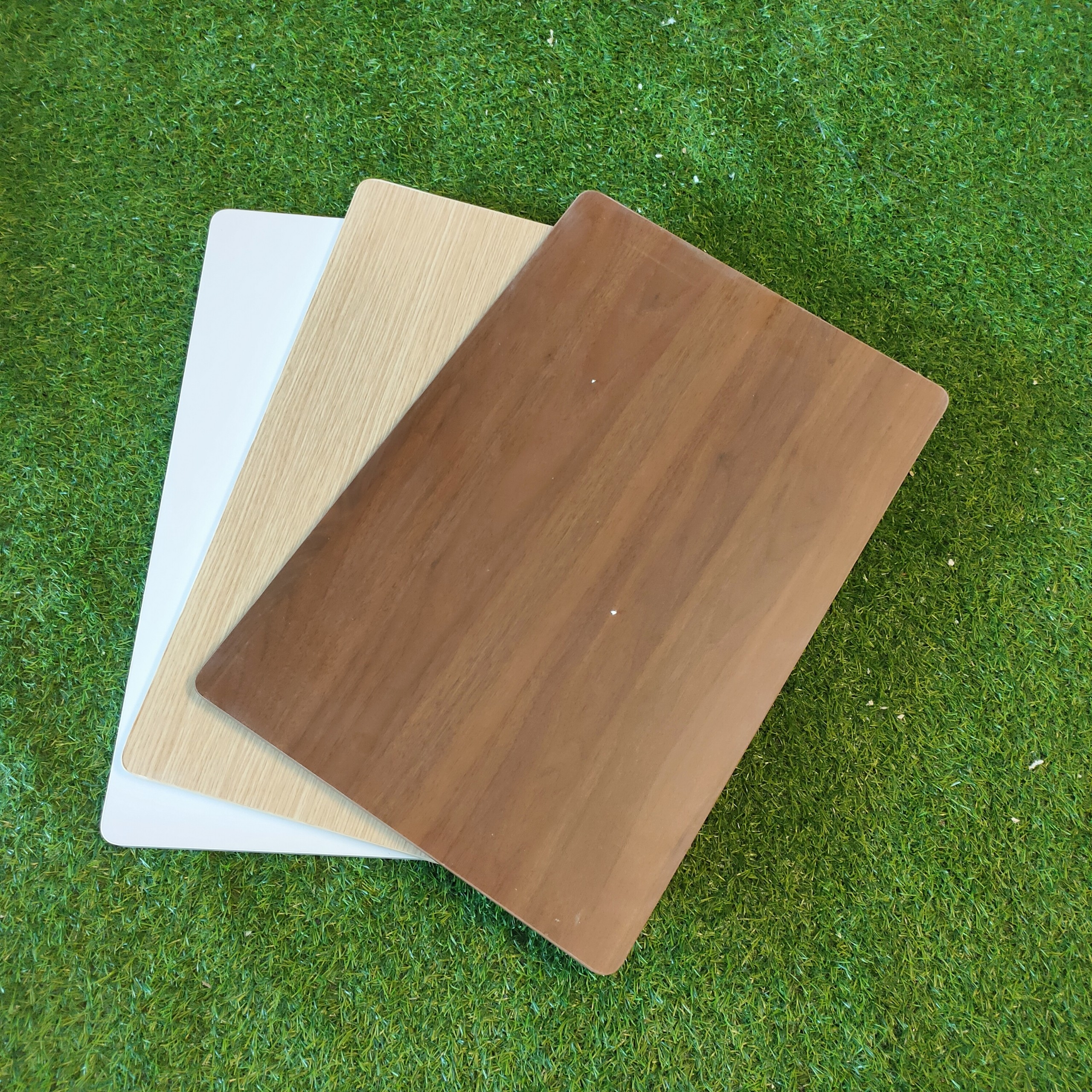 Mặt bàn gỗ MDF 40x60cm màu nâu vân gỗ