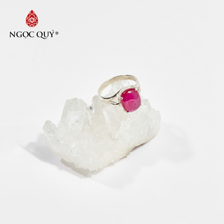 Nhẫn Nữ Bạc Đá Ruby Oval Mệnh Hoả Thổ Ni 16 - Ngọc Quý Gemstones - P550120 | Sàn thương mại điện tử của khách hàng Viettelpost