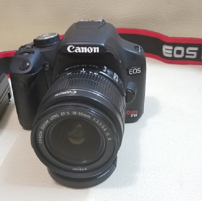 Canon 500d + Canon 18-55