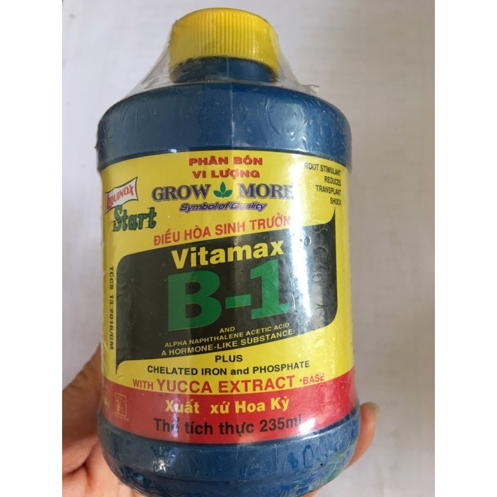 Phân Bón Lá Vitamin B1 mỹ growmore 235ml