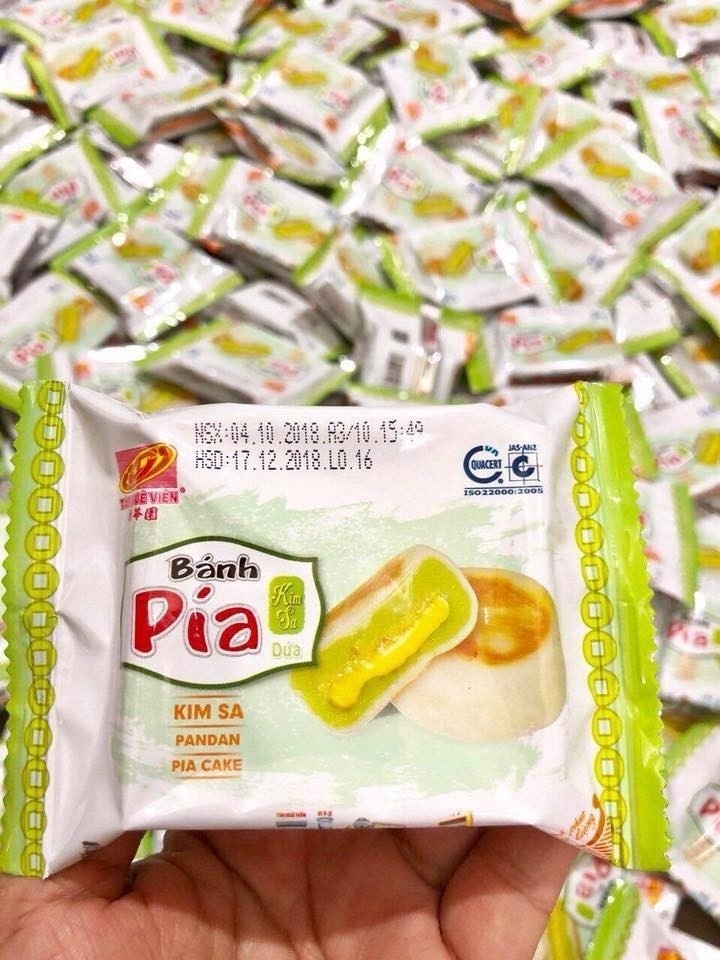 Bánh Pía Kim Sa_Tân Huê Viên( loại 500g/túi)_Đặc Sản Sóc Trăng