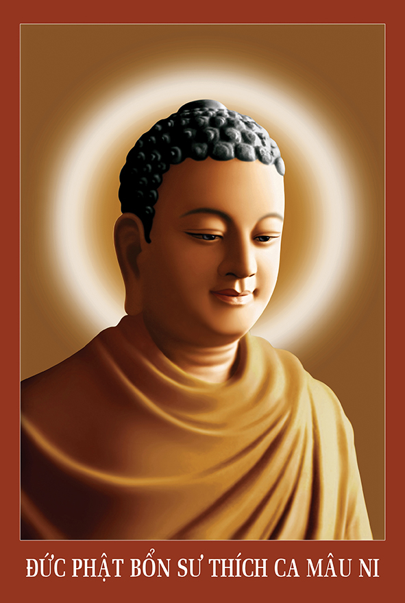 Tranh Phật Thích Ca Mâu Ni HP_2487 - 40 x 60