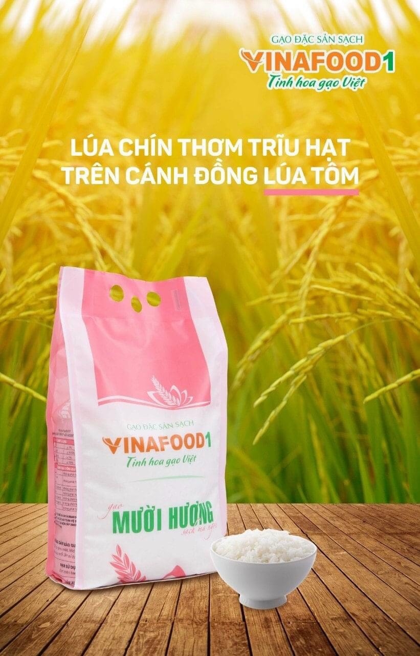 Gạo Mười Hương Vinafood1 túi 3.5kg