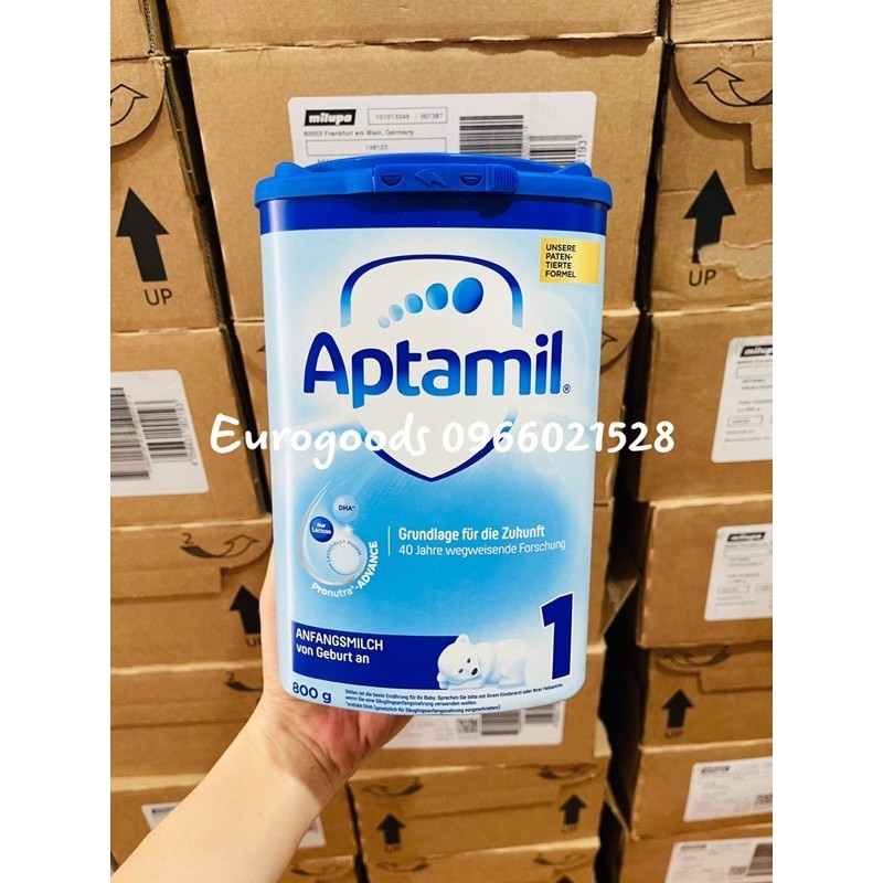 Sữa Aptamil hộp xanh cao 800gr -Nội địa Đức [2022]