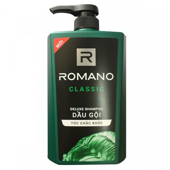 Combo Dầu gội Romano Classic 650ml + Sữa tắm Romano Classic 650ml