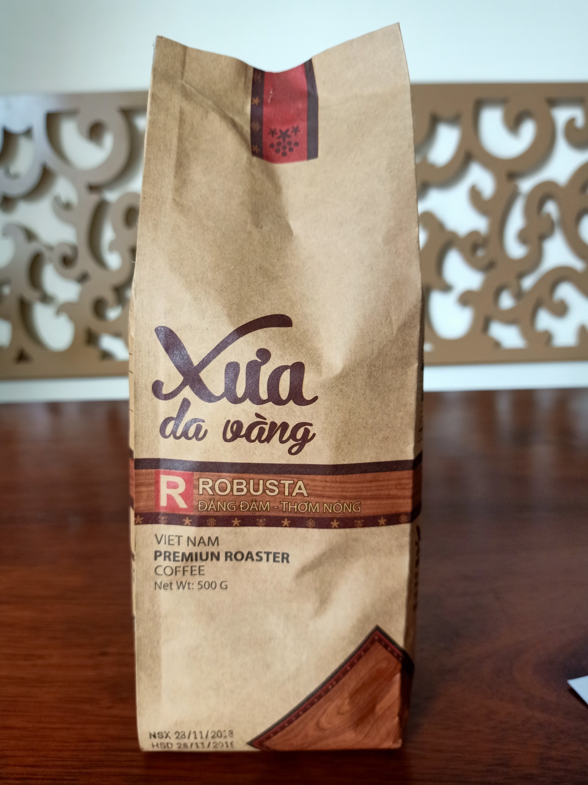 Coffee Xưa Da Vàng (Bột gói 500gr)