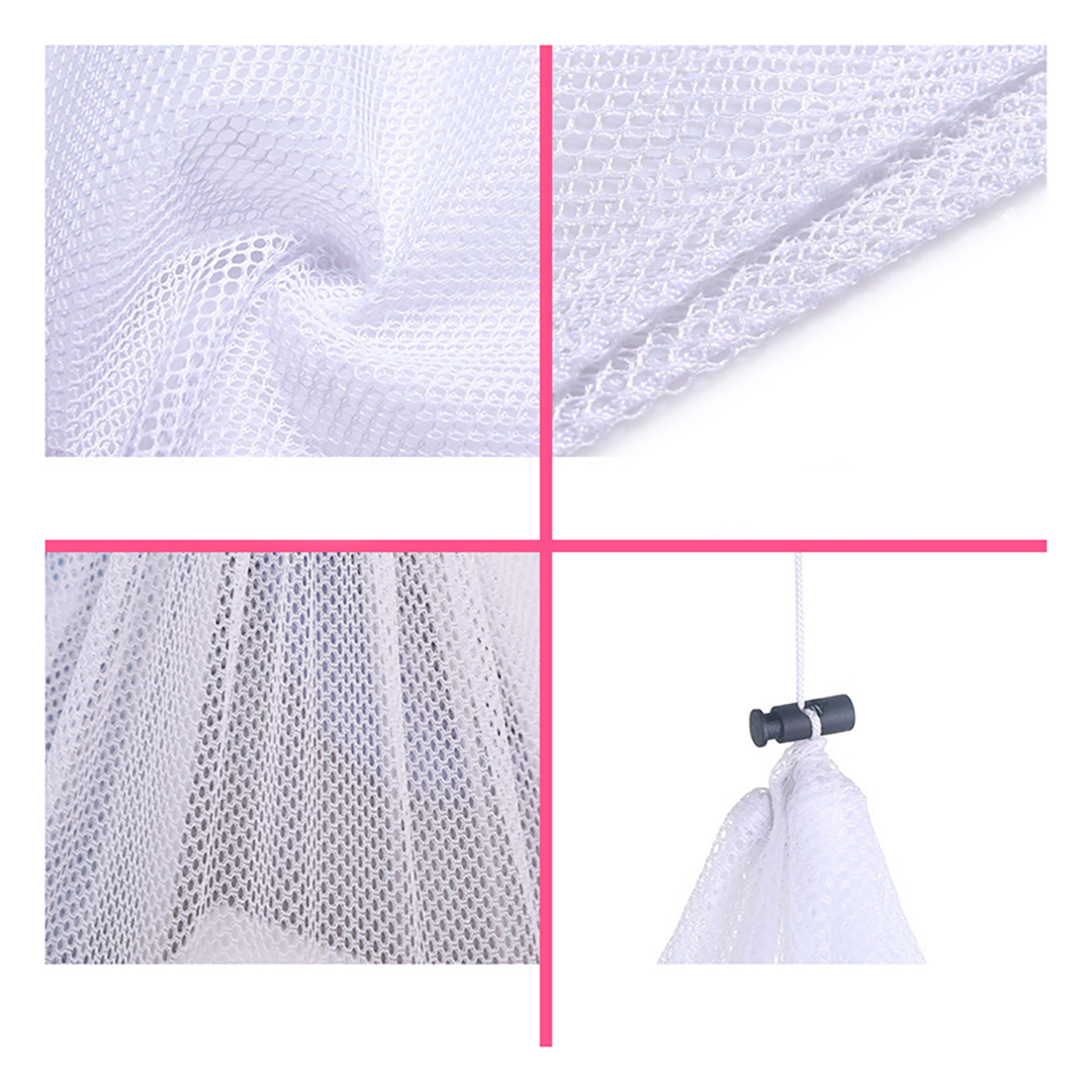 Bộ 3 túi giặt dây rút túi vải lưới giặt đồ thông minh tiện lợi lưới nhỏ size nhỏ