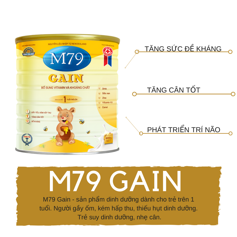 Sữa bột M79 - Gian 900g