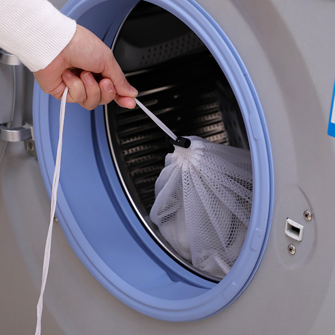 Bộ 3 túi giặt dây rút túi vải lưới giặt đồ thông minh tiện lợi lưới nhỏ size nhỏ