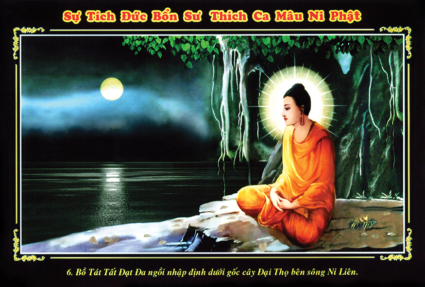 Tranh Sự Tích Phật Thích Ca Mâu Ni HP2062