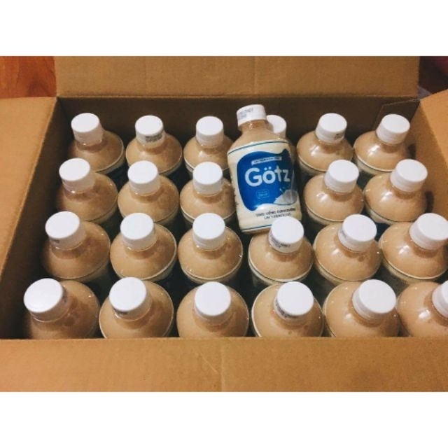 24 Chai Sữa Chua Uống Gӧtz Latobacillus 280ml Công Nghệ Châu Âu Tăng Cường Canxi Và Hệ Miễn Dịch