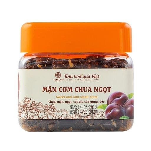 Ô mai (Xí muội) Mận Cơm chua ngọt Hồng Lam - Vị chua ngọt - Hộp 300g