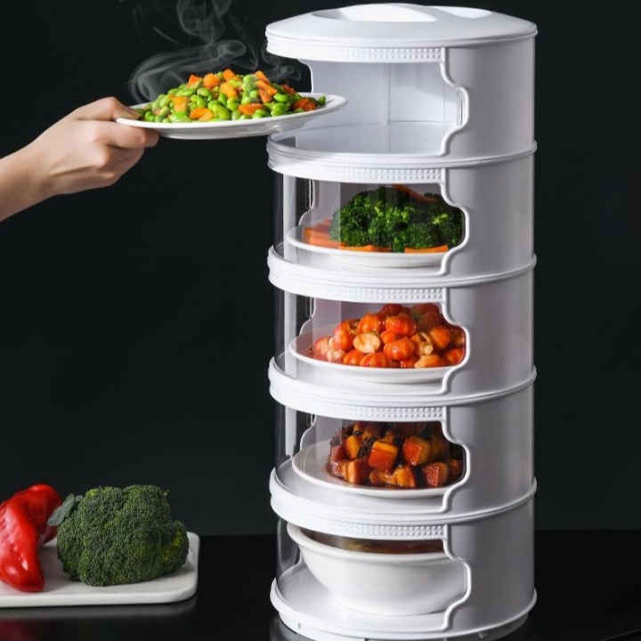 Lồng bàn bảo quản thực phẩm đa năng NẮP XOAY 5 TẦNG Tiện Dụng Mẫu Mới nhất  - P820592 | Sàn thương mại điện tử của khách hàng Viettelpost