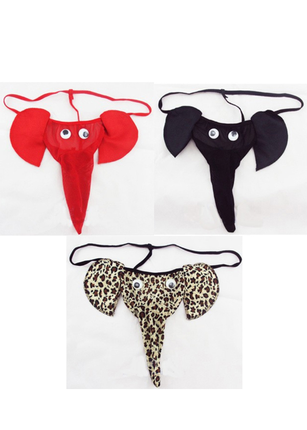 Combo 3 quần lót nam kiểu dáng sexy họa tiết hình con voi