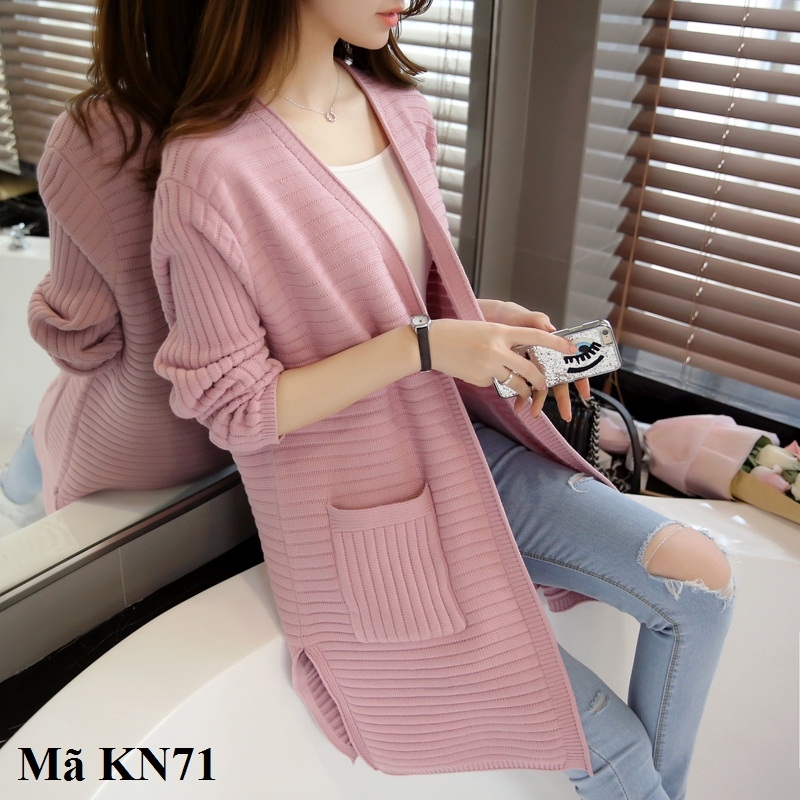 Áo khoác len cardigan nữ KN71
