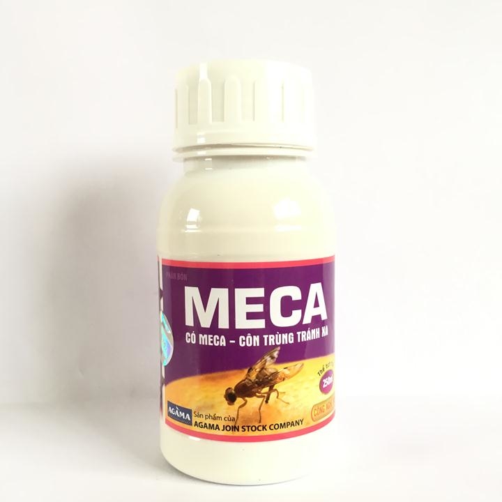 Chế phẩm Meca xua đuổi và diệt ruồi vàng, côn trùng. Có Meca côn trùng tránh xa, Chai 250ml.
