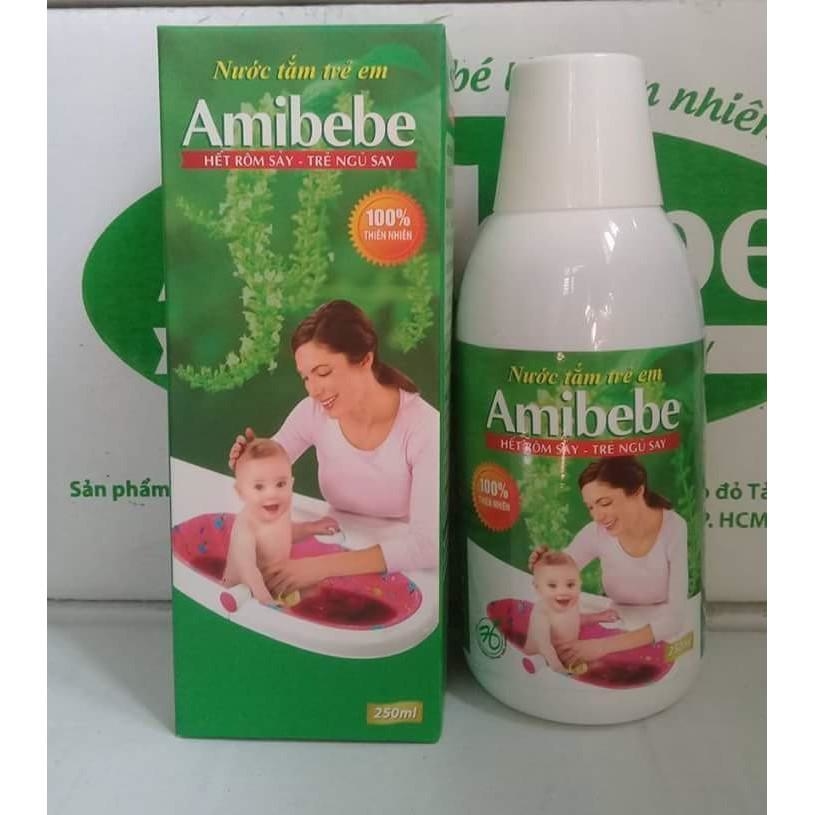 Amibebe- nước tắm thảo dược cho bé yêu