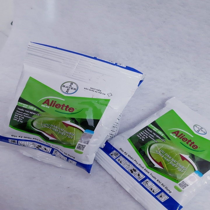 Chế phẩm trừ nấm bệnh cao cấp Aliette 800Wg gói 100g