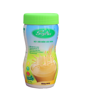 Sữa mầm đậu nành SoyNa không đường 400gr - Bổ sung nội tiết, làm đẹp da, giảm cân