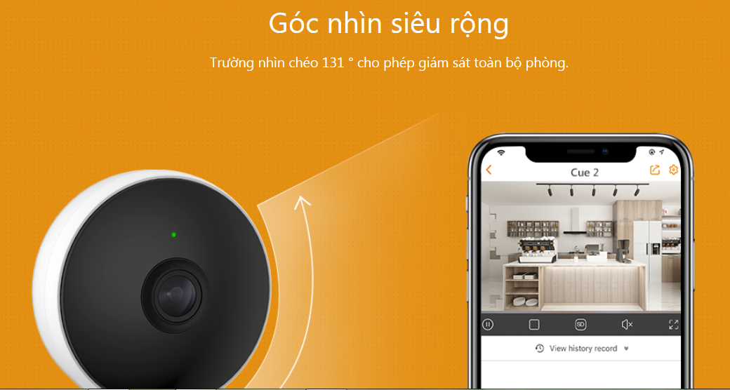 Camera Wifi thông minh | Imou Cue 2 có AI 2MP FullHD 1080p + thẻ 32GB tại LELONG TECH [BH 24T]