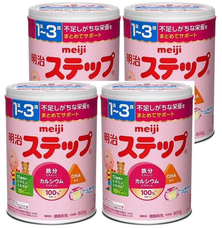 sữa Meiji cho bé từ 1-3 tuổi dạng lon