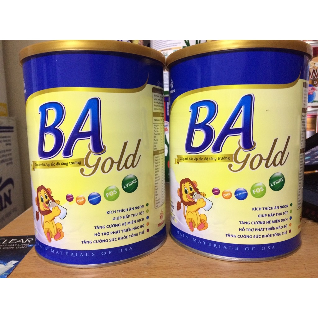 Sữa bột BA Gold 900g