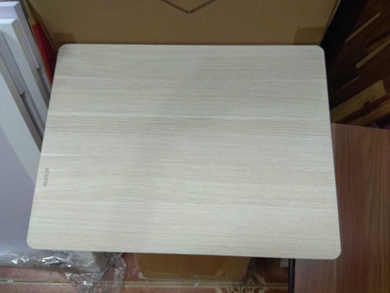 Mặt bàn 45x60cm gỗ MDF màu trắng vân gỗ