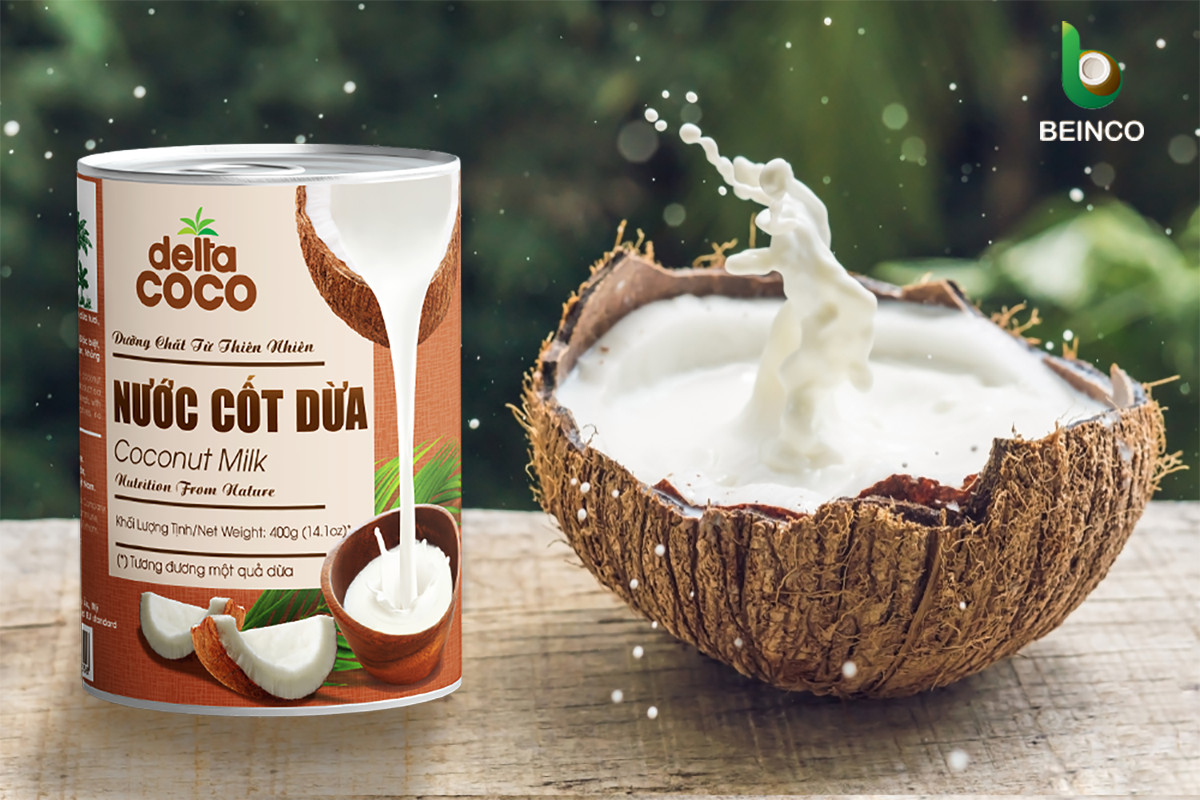 Nước cốt dừa - Delta Coco (Coconut milk - Delta Coco)