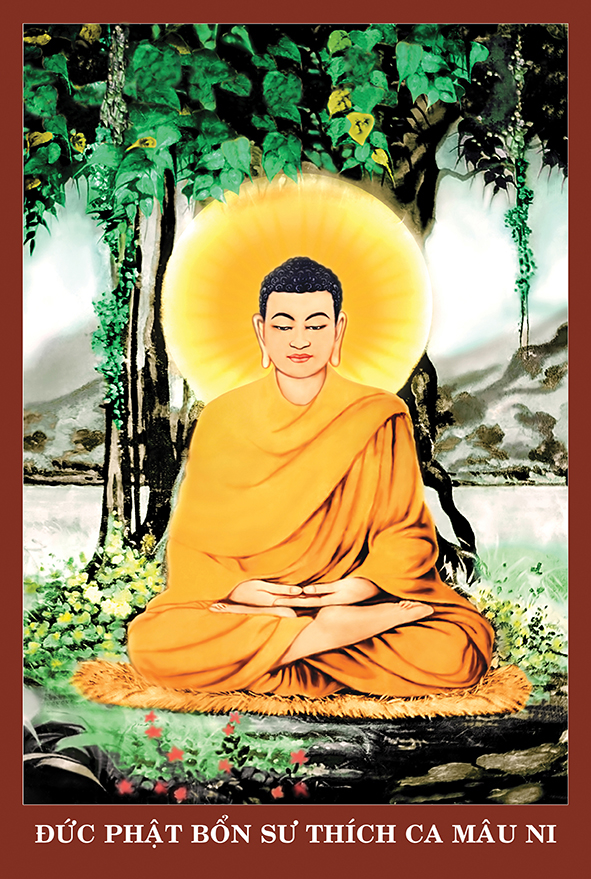 Tranh Phật Thích Ca Mâu Ni HP _2507 - 40 x 60