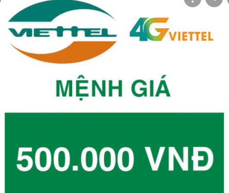 Combo 2 thẻ cào Viettel mệnh giá 500k