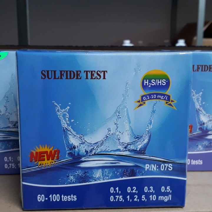 Test H2S cho thủy sản - Test khí độc H2S cho ao tôm, ao cá - Kit thử nhanh Sunphua Hydro (H2S)