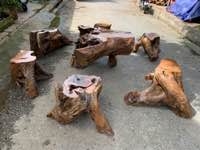 Bộ bàn ghế gỗ 