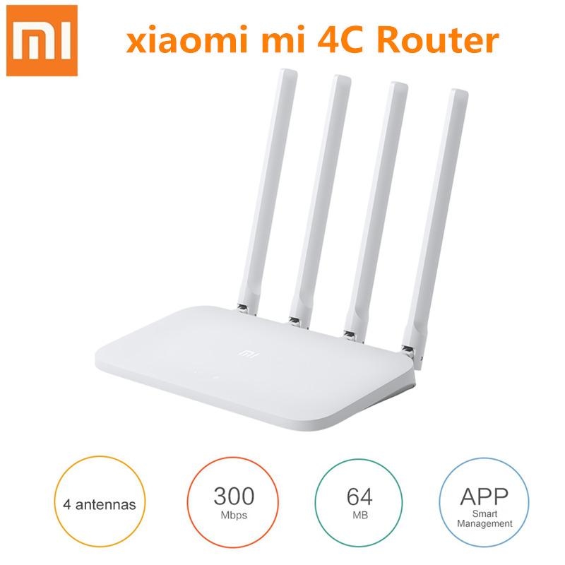 Cục Router Xiaomi 4C đa năng, 4 râu vừa phát vừa kích sóng cực khoẻ