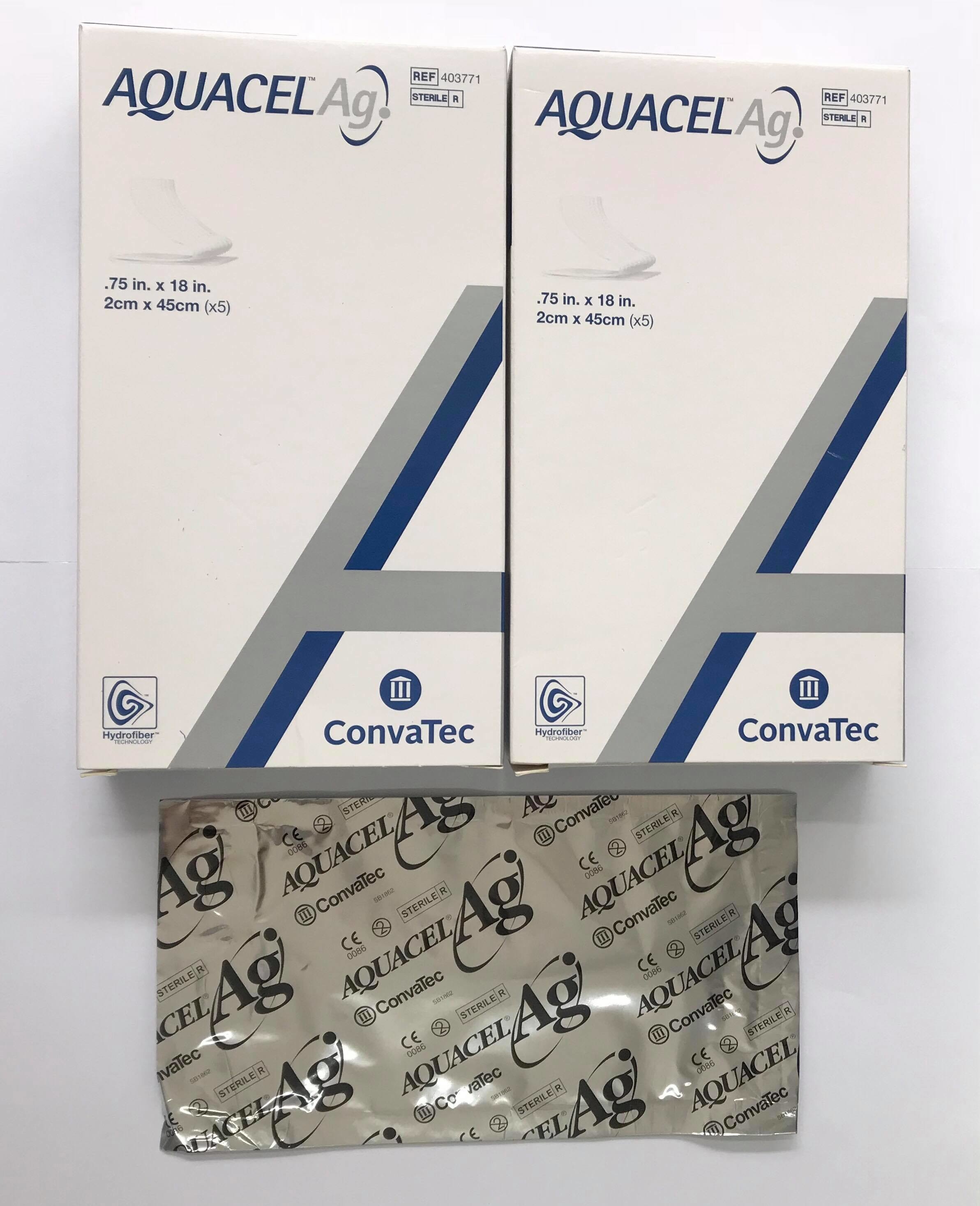 1 hộp - Gạc vết thương Aquacel Extra Ag 10x10 chính hãng Convatec