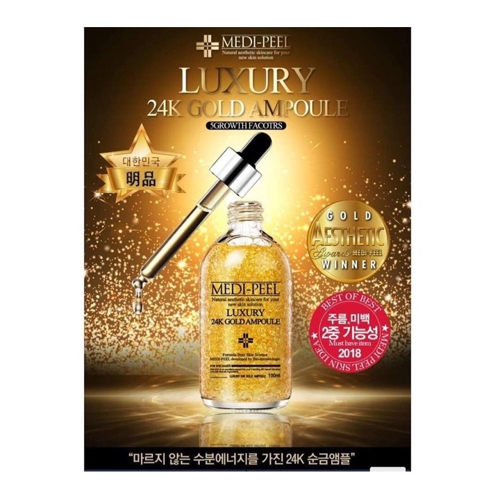 Serum tinh chất vàng 24k Hàn Quốc Medi-peel Chai 100ml
