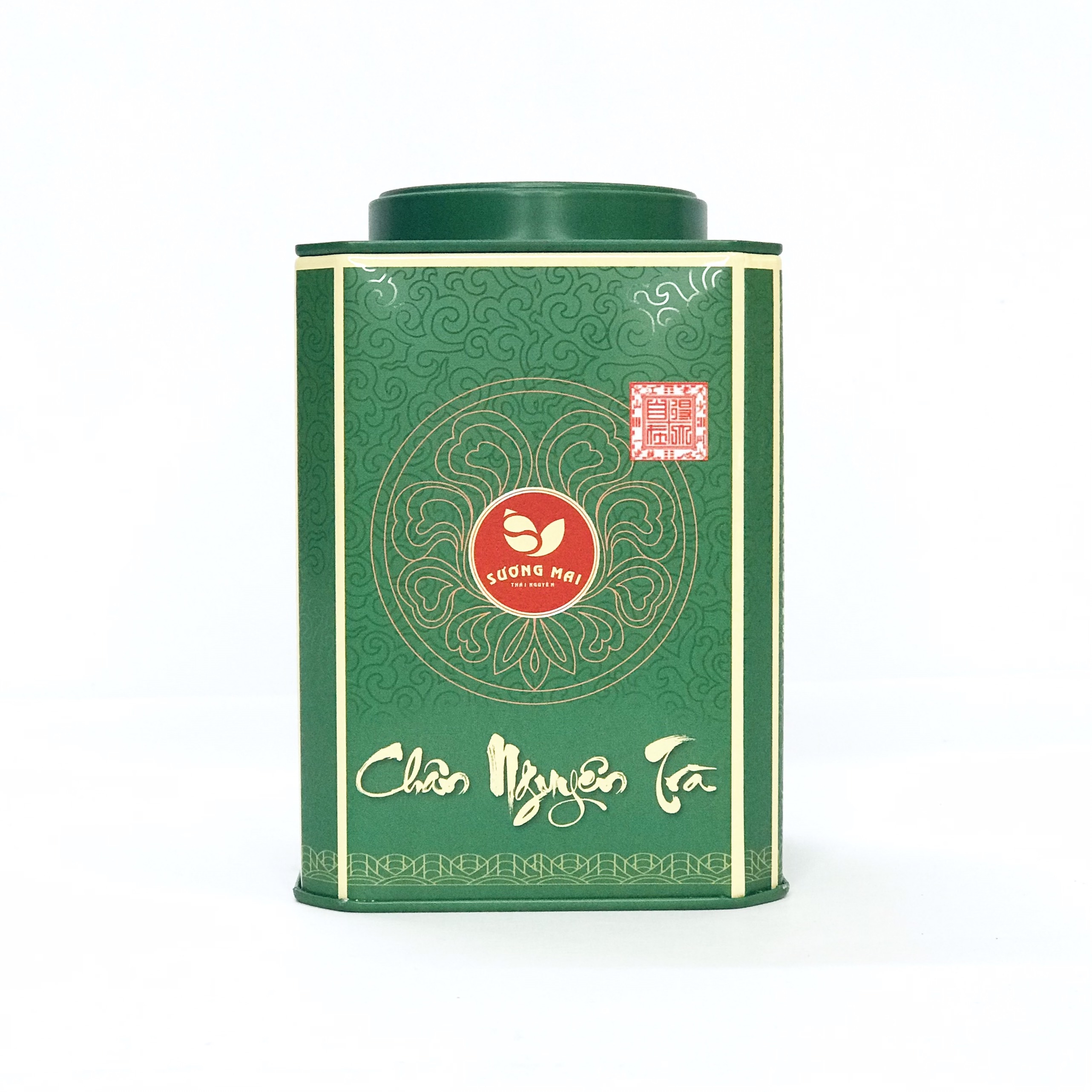 [MUA 1 TẶNG 1] Trà Búp Tôm Tân Cương 1 lá 200gr TẶNG Hộp đựng trà màu xanh